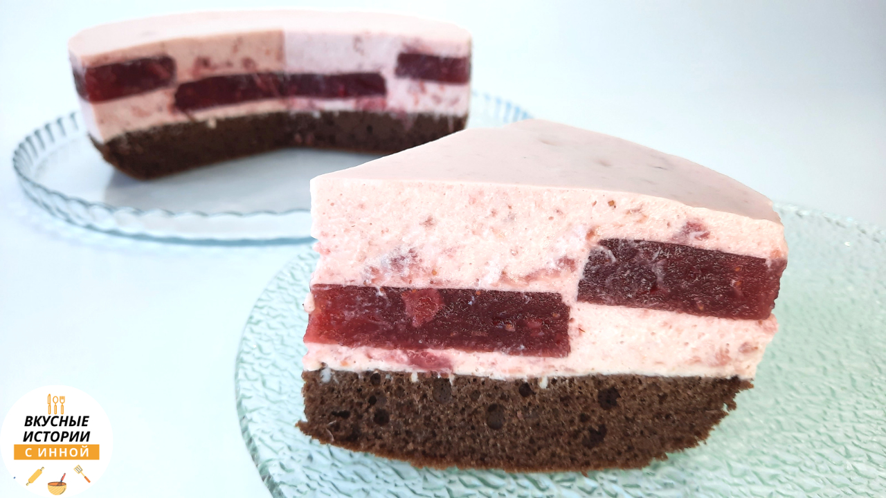 МУССОВЫЙ ТОРТ С КЛУБНИКОЙ смотреть онлайн