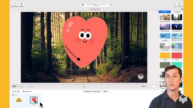 How To Set Up Scenes In Mmhmm For Mac