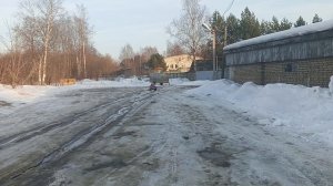 Снегокат с мотором