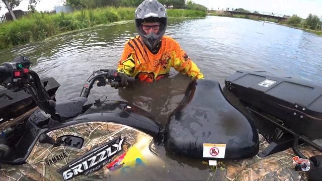 Утопили Yamaha Grizzly. Белоярский рубеж 2022. смотреть онлайн