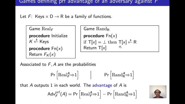 Pseudorandom Functions: Definition and example смотреть онлайн