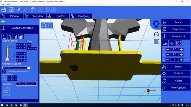 Flying Bear Shine resin LCD DLP 3D Printer CreationWorkshop Slicer Setting смотреть онлайн