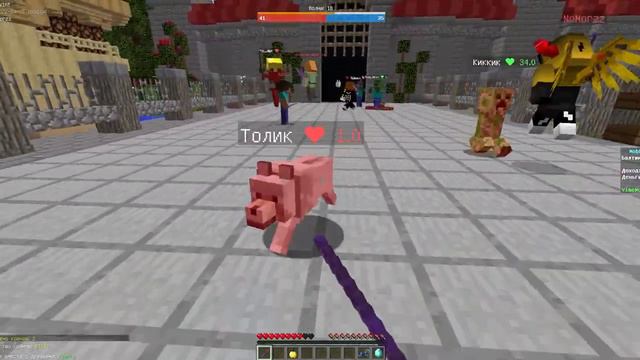 Minecraft: но Нас Нападают Волны Монстров!!! смотреть онлайн