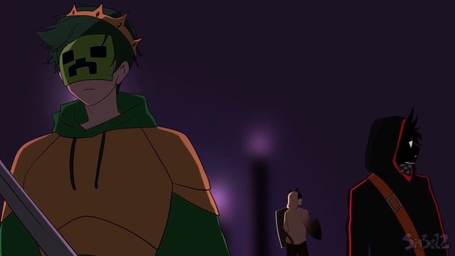 Minecraft Speedrunner VS 5 Hunters REMATCH | Dream Gets An Elytra Animated смотреть онлайн