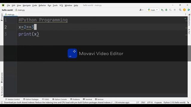 python tutorial string,Arithmetic operator,comparison operator,Boolean operator,if statements,while смотреть онлайн