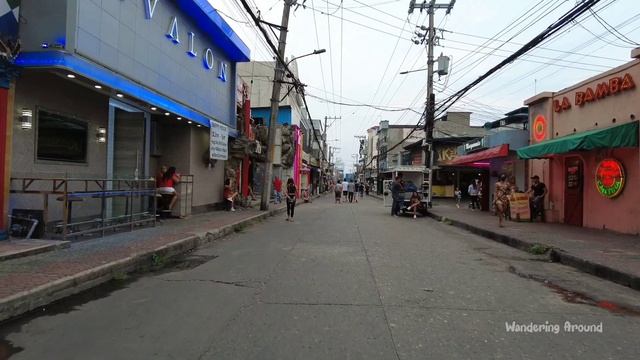 Walking at evening tour | Angeles City | Philippines смотреть онлайн