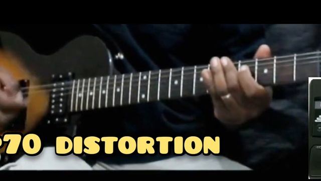 Digitech RP 70 distortion смотреть онлайн