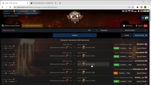 [PoE 3.21] How I made 12+div/hr opening Geodes. INSANE profit margins. смотреть онлайн
