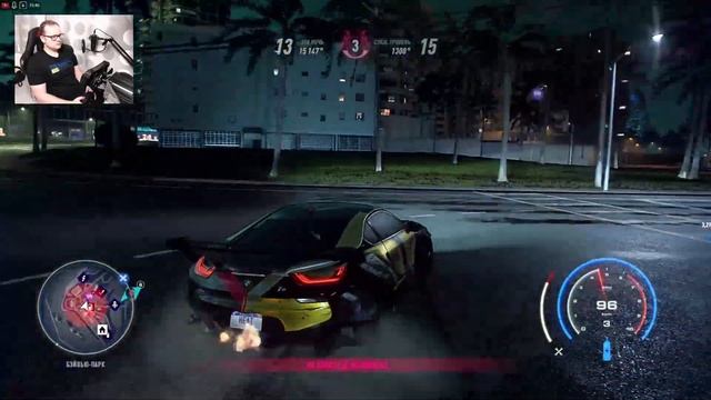 Ушел от самых лютых копов NFS: Heat на 5 звездах! смотреть онлайн