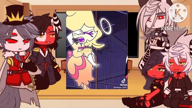 ~helluva boss react to ???~gacha club~helluva boss tiktok~❤️ смотреть онлайн