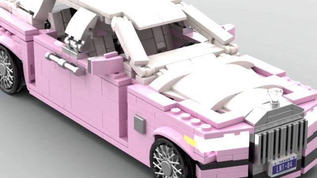 I made a Rolls-Royce for my mother (LEGO Custom Rolls Royce Phantom) смотреть онлайн
