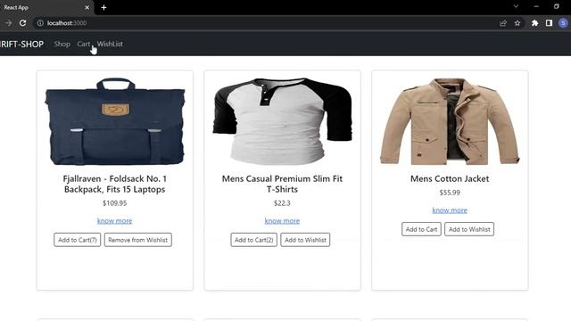 Ecommerce Website using ReactJs and FakeStore Api смотреть онлайн