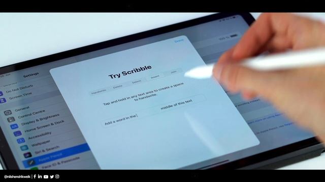 iPadOS 14 - Die BESTEN Apple Pencil 2 FEATURES (Scribble, Formen & mehr!) | Nils-Hendrik Welk смотреть онлайн