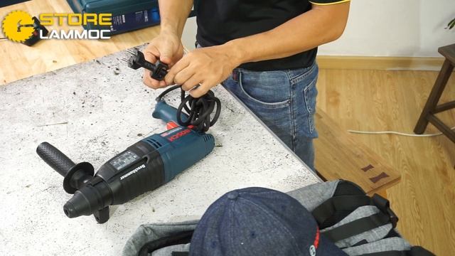 Máy Khoan Bê Tông 3 Chức Năng Bosch GBH2-26DRE