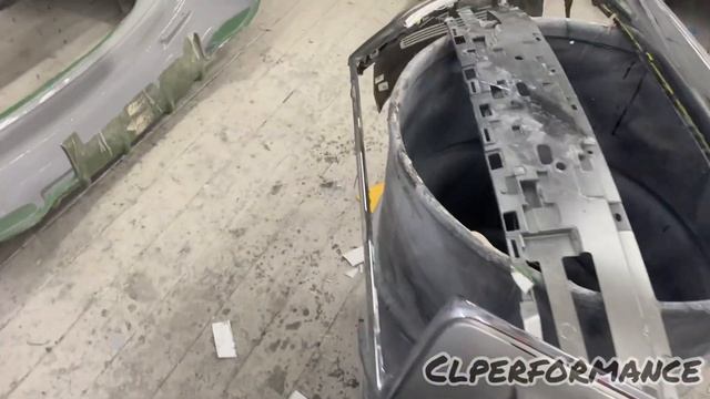 Делаем новый бампер Lexus Is250 Style 2017