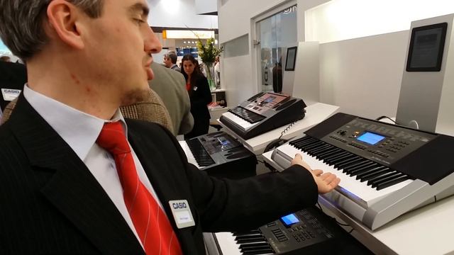Презентация синтезатора Casio CTK-4400 и Casio WK-240 Frankfurt MusicMesse