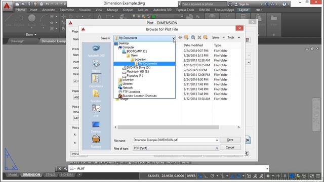 AutoCAD 2015 Training Video Tutorial 13 04 Export Your File смотреть онлайн