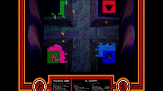 Coin-Op Games 1980 - Warlords (Atari) [MAME] смотреть онлайн