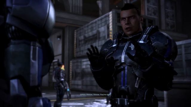 Mass Effect 3 (19.1) Goodbye to James. (Olivia Shepard) смотреть онлайн