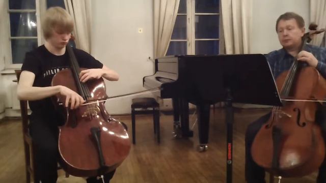 Boccherini Cello Sonata in A - I movement смотреть онлайн