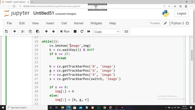 How to Bind Trackbar To OpenCV Windows عربي смотреть онлайн