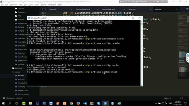 Tut Laravel Project Web sale 11- Laravel Excel смотреть онлайн