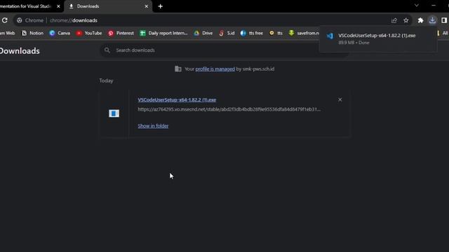 Instal Visual Studio Code di Windows смотреть онлайн