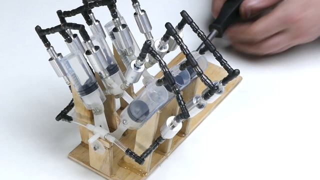 How to Make an Air Compressor V6 from Syringes.Diy V6 Air Compressor at Home! смотреть онлайн