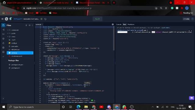 How To Make A Moderation Bot Without Coding | Repl.it смотреть онлайн