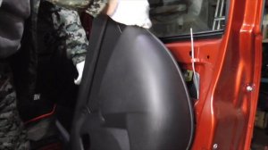 Лада Гранта установка накладные подиумы и динамики Урал Молот AS-M200 часть 1.