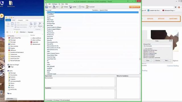 Ultimatum Theme - Changing Language of a theme in Wordpress 4 смотреть онлайн