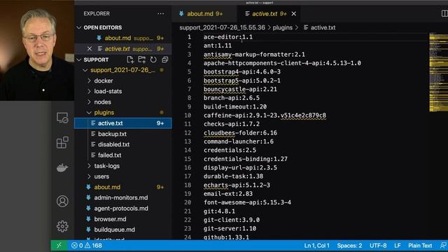 Generating Jenkins Diagnostic Information Using the Support Core Plugin смотреть онлайн