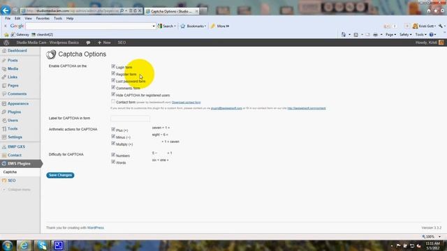 Captcha Spamblocker WordPress Plugin Tutorial смотреть онлайн