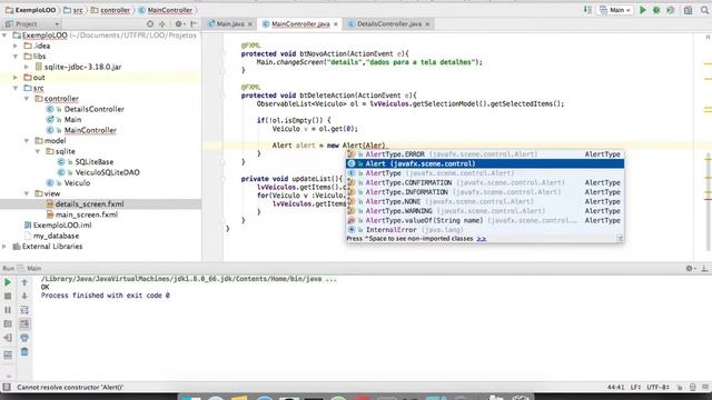 JavaFX - 20 Interligando FXML e Banco de Dados - parte 4 смотреть онлайн
