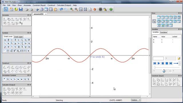 Trig Function 1- Cosine in Math Illustrations смотреть онлайн