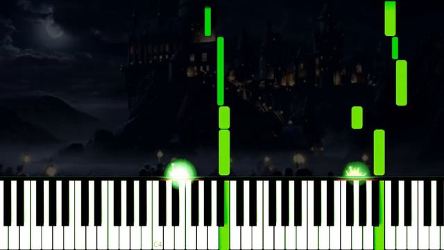 HARRY POTTER - EASY Piano Tutorial смотреть онлайн