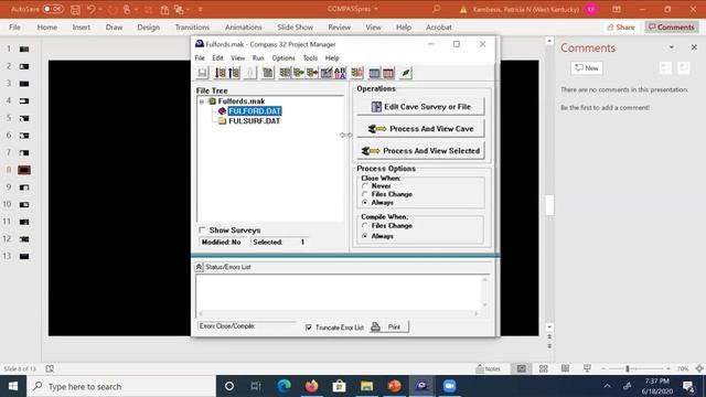 Overview of COMPASS Cave Survey Software смотреть онлайн