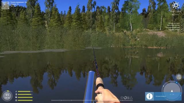 ЛОДКА НА оз.КОМАРИНОЕ • Russian Fishing 4 смотреть онлайн