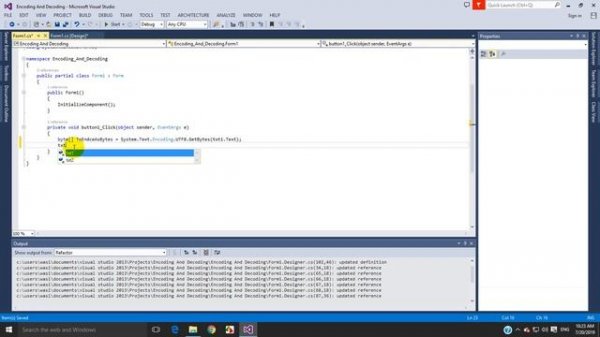 Encoding and Decoding in c# | By SYED I.T SOLUTIONS © | Urdu