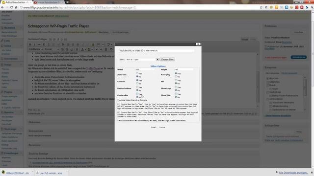Video-Traffic Player-Wordpress-Plugin (new version) смотреть онлайн