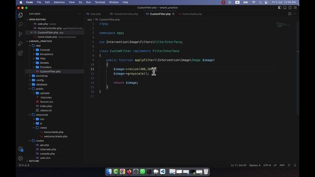 Laravel 10 Fundamental [Part 63] - Package - Intervention Image - Custom Image Filter смотреть онлайн