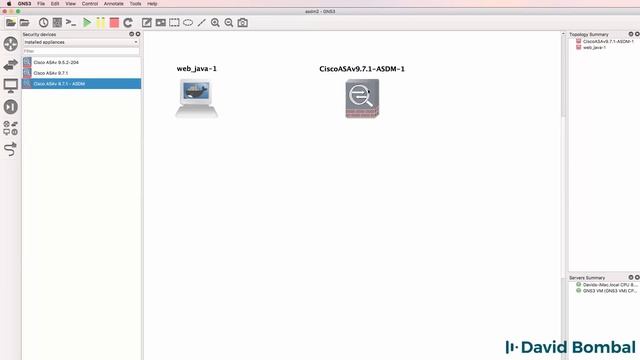 GNS3, Cisco ASA and ASDM: Configure VIRL ASAv firewall with GNS3 and ASDM (Part 4) смотреть онлайн