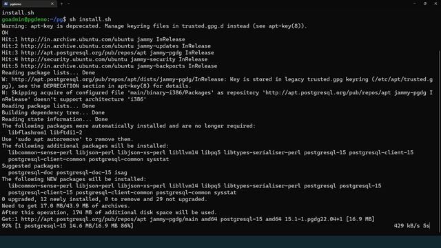 Installing PostgreSQL 12 on Ubuntu 22 смотреть онлайн