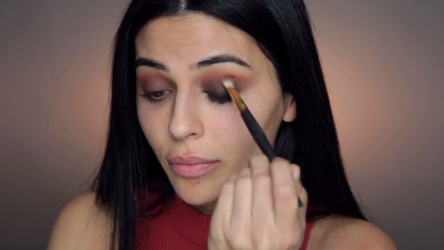 BLACK SMOKEY EYE MAKEUP TUTORIAL | Teni Panosian смотреть онлайн