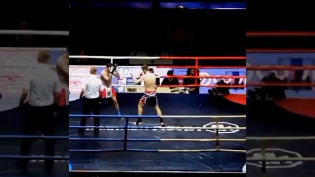 Юлиан Красавин. Проф бой. Кикбоксинг К-1. смотреть онлайн