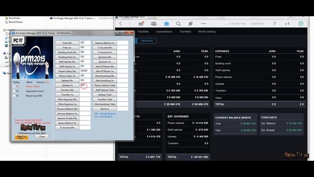 Pro Rugby Manager 2015 V1.11 Trainer +36 смотреть онлайн