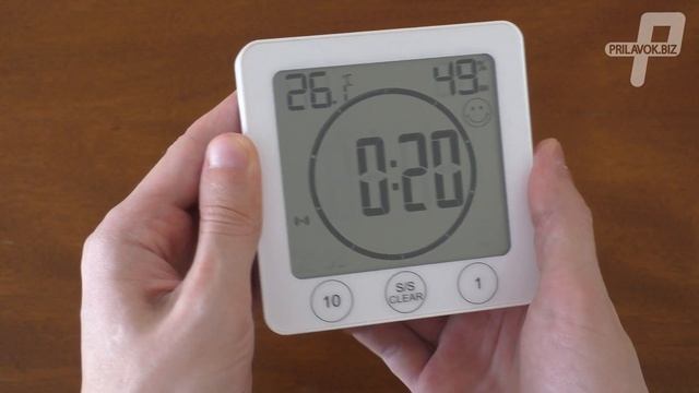 Таймер термометр гигрометр для кухни и ванной обзор смотреть онлайн