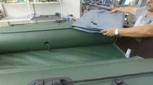 Установка Аирдека в лодки Flinc