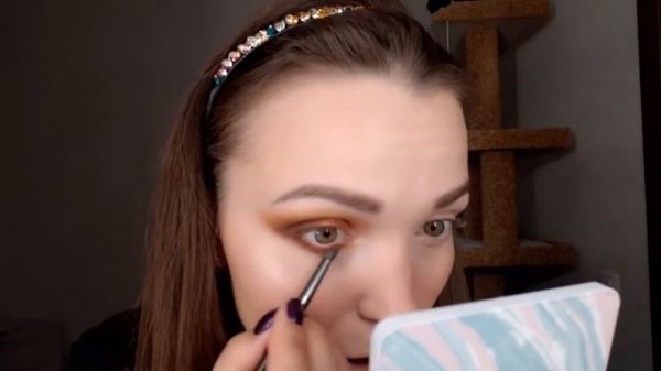 Палетка теней EVELINE CHARMING MOCHA. Обзор