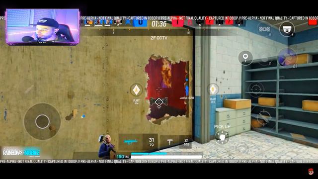 GAMEPLAY EXCLUSIVA DO RAINBOW SIX MOBILE *INCRÍVEL* смотреть онлайн